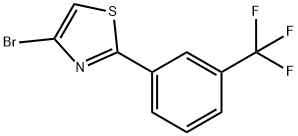 4-Bromo-2-(3-trifluoromethylphenyl)thiazole Struktur