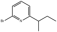 2-Bromo-6-(sec-butyl)pyridine Struktur