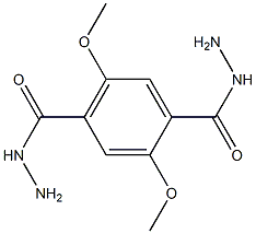 2,5-dimethoxyterephthalohydrazide Struktur