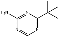 4-(tert-Butyl)-1,3,5-triazin-2-amine Struktur