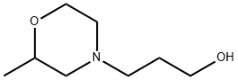 3-(2-methylmorpholino)propan-1-ol Struktur