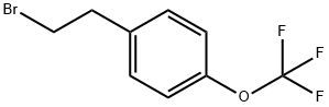 1-(2-bromoethyl)-4-(trifluoromethoxy)benzene Struktur