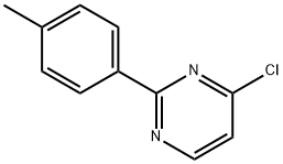 4-Chloro-2-(4-tolyl)pyrimidine Struktur