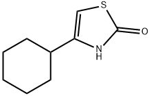 2-Hydroxy-4-(cyclohexyl)thiazole Struktur