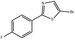 5-Bromo-2-(4-fluorophenyl)thiazole Struktur