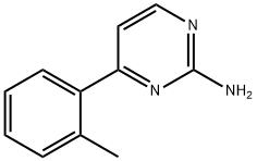 2-Amino-6-(2-tolyl)pyrimidine Struktur