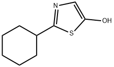 2-(Cyclohexyl)-5-hydroxythiazole Struktur