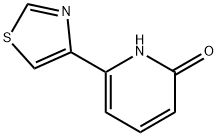 2-Hydroxy-6-(thiazol-4-yl)pyridine Struktur