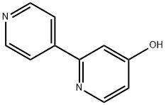 4-Hydroxy-2-(4-pyridyl)pyridine Struktur