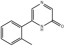 2-Hydroxy-6-(2-tolyl)pyrazine Struktur