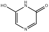 2,6-Dihydroxypyrazine Struktur