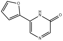 2-Hydroxy-6-(2-furyl)pyrazine Structure