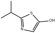 2-(iso-Propyl)-5-hydroxythiazole Struktur