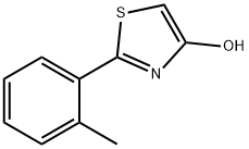 2-(2-Tolyl)-4-hydroxythiazole Struktur