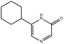 2-Hydroxy-6-(cyclohexyl)pyrazine Struktur