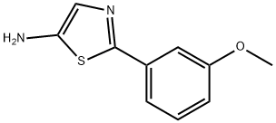 5-Amino-2-(3-methoxyphenyl)thiazole Struktur