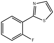 2-(2-Fluorophenyl)thiazole Struktur