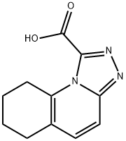 6H,7H,8H,9H-[1,2,4]triazolo[4,3-a]quinoline-1-carboxylic acid Struktur