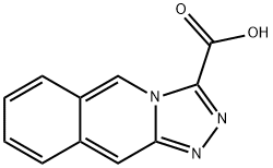 [1,2,4]triazolo[4,3-b]isoquinoline-3-carboxylic acid Struktur