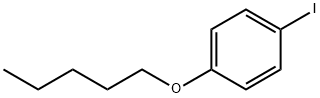 Benzene, 1-iodo-4-(pentyloxy)- Struktur