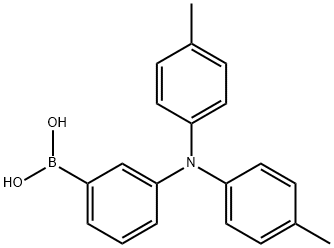 (3-(Di-p-tolylamino)phenyl)boronic acid Struktur