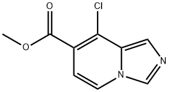 Methyl 8-chloroimidazo[1,5-a]pyridine-7-carboxylate Struktur