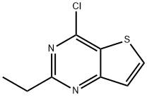 4-Chloro-2-ethylthieno[3,2-d]pyrimidine Struktur