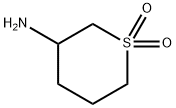 3-aminotetrahydro-2H-thiopyran 1,1-dioxide Struktur