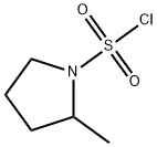 2-methylpyrrolidine-1-sulfonyl chloride Struktur