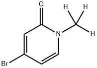 4-Bromo-1-(methyl-d3)-pyridin-2-one Struktur