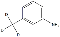 3-(Methyl-d3)aniline Struktur