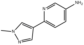 6-(1-METHYL-1H-PYRAZOL-4-YL)PYRIDIN-3-AMINE Structure