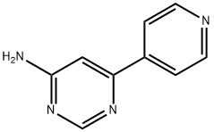 6-(pyridin-4-yl)pyrimidin-4-amine Struktur