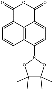 6-(4,4,5,5-tetramethyl-[1,3,2]dioxaborolan-2-yl)benzo[de]isochromene-1,3-dione Struktur