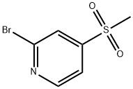 2-bromo-4-(methylsulfonyl)pyridine Struktur