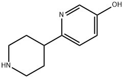 6-(PIPERIDIN-4-YL)PYRIDIN-3-OL Struktur