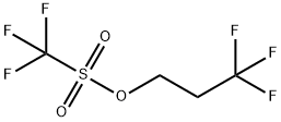 3,3,3-trifluoropropyl trifluoromethanesulfonate Struktur