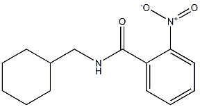 N-(cyclohexylmethyl)-2-nitrobenzamide Struktur