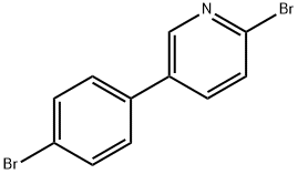 2-BROMO-5-(4-BROMOPHENYL)PYRIDINE Struktur