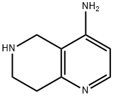 5,6,7,8-tetrahydro-1,6-naphthyridin-4-amine Struktur