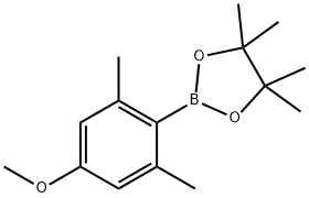 4-Methoxy-2,6-dimethylphenylphenylboronic acid, pinacol ester Struktur