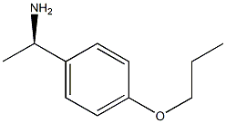 (1R)-1-(4-PROPOXYPHENYL)ETHANAMINE Struktur