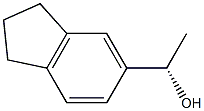 (1S)-1-(2,3-DIHYDRO-1H-INDEN-5-YL)ETHANOL Struktur