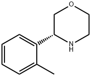 (3R)-3-(2-METHYLPHENYL)MORPHOLINE Struktur