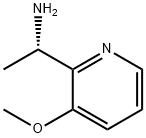 (1S)-1-(3-METHOXY(2-PYRIDYL))ETHYLAMINE Struktur