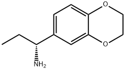 (1R)-1-(2,3-DIHYDRO-1,4-BENZODIOXIN-6-YL)PROPAN-1-AMINE Structure