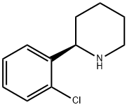 (2R)-2-(2-CHLOROPHENYL)PIPERIDINE Struktur