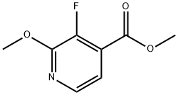 3-Fluoro-2-methoxy-isonicotinic acid methyl ester Struktur