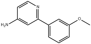 2-(3-METHOXYPHENYL)PYRIDIN-4-AMINE Struktur