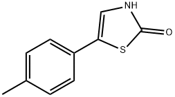 2-Hydroxy-5-(4-tolyl)thiazole Struktur